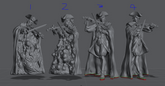Violinists - The Printable Dragon